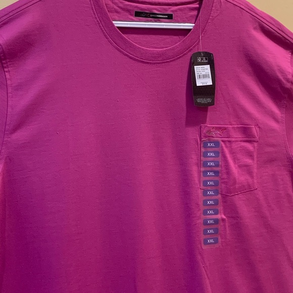 GREG NORMAN Lux Shark Tee Chest Pocket - Picture 2 of 6